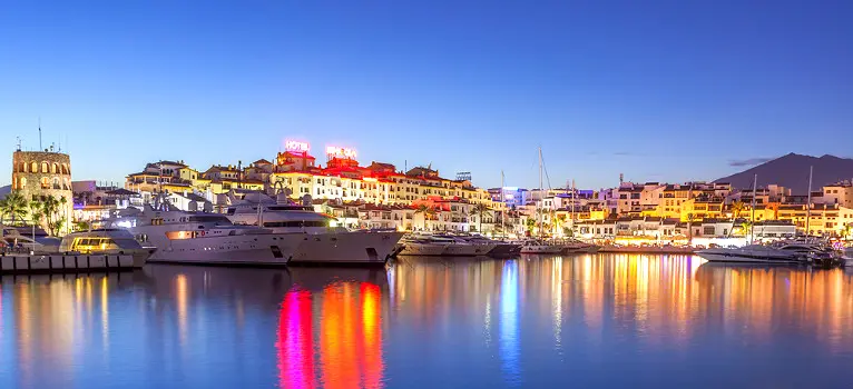 Marbella port