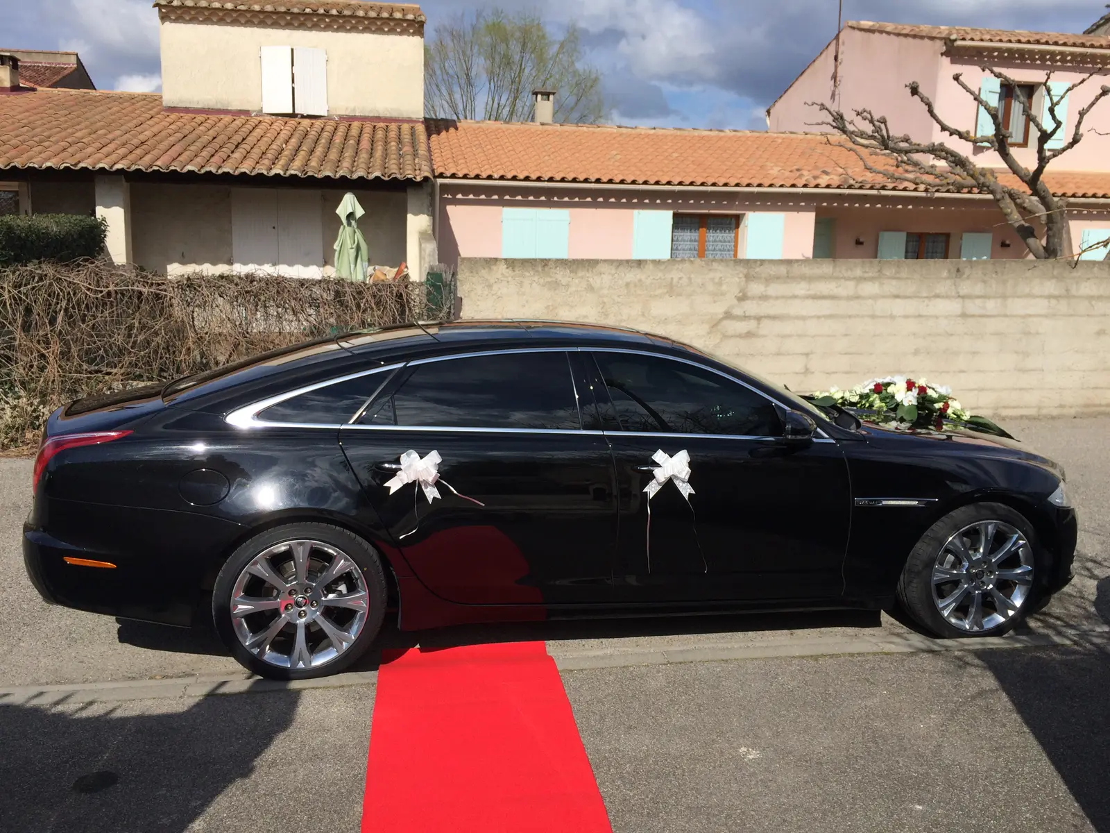 Mariage tapis rouge