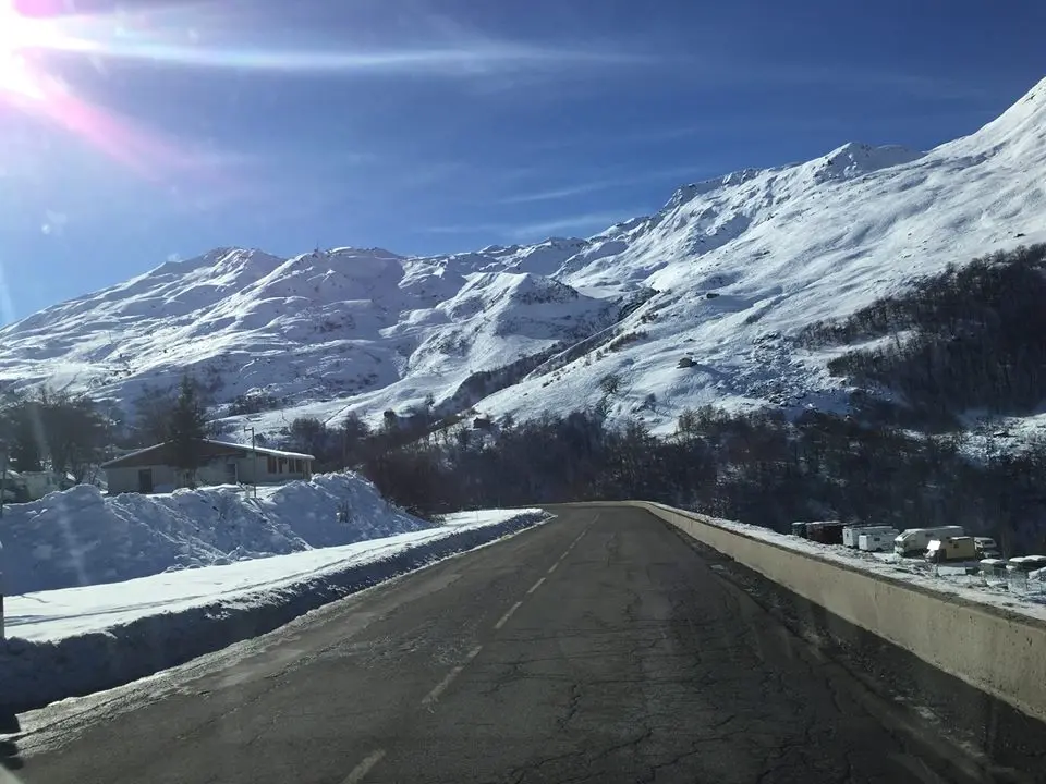 Ski route